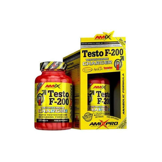 AMIX Pro Testo F-200 100 Tabs - Aumenta la Testosterona y Mejora el Rendimiento