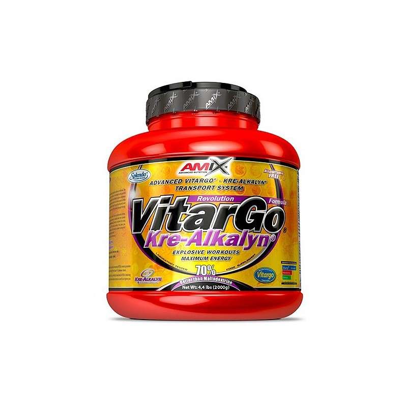 AMIX VITARGO KRE-ALKALYN 2 KG - POTENCIA Y ENERGÍA PARA ENTRENAMIENTOS INTENSOS.