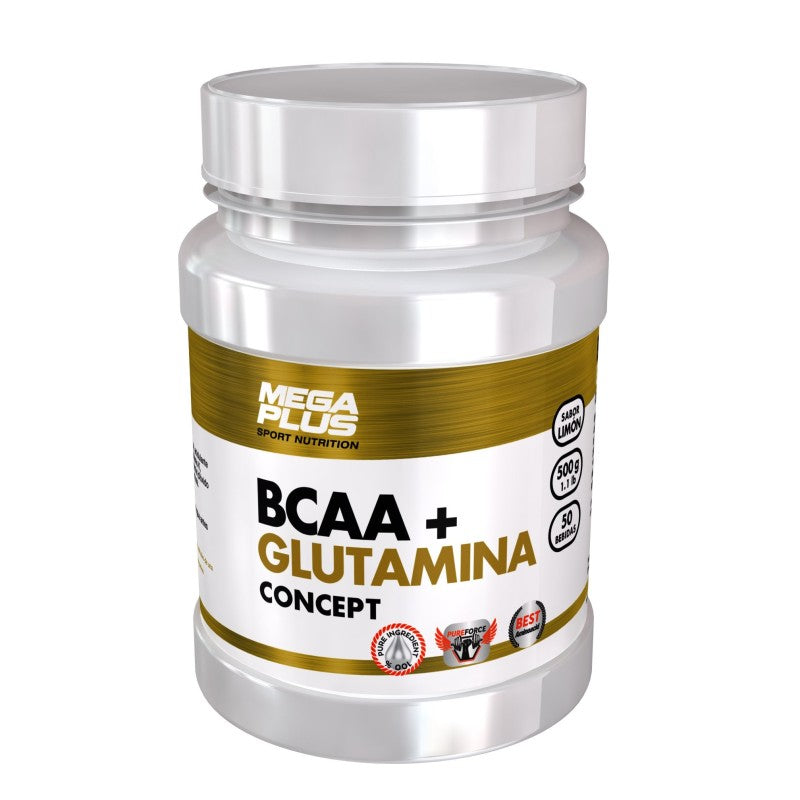 MEGAPLUS BCAA'S + GLUTAMINA CONCEPT