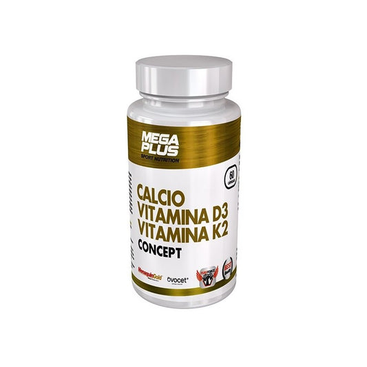 MEGAPLUS CALCIO, VITAMINA K2 Y VITAMINA D3 CONCEPT