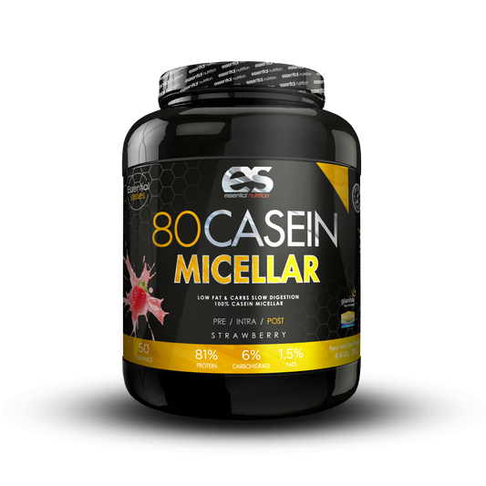 ESSENTIAL CASEÍNA MICELAR 2KG - Proteína de Liberación Lenta para Recuperación