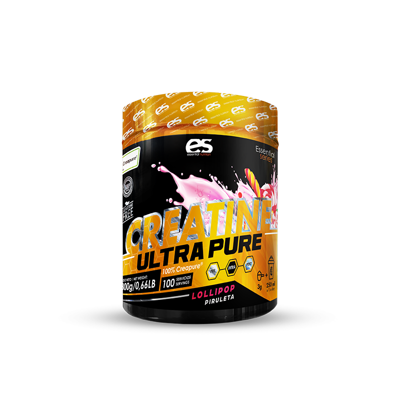 ESSENTIAL CREATINE ULTRA PURE 300G - Mejora tu Fuerza y Recuperación Muscular