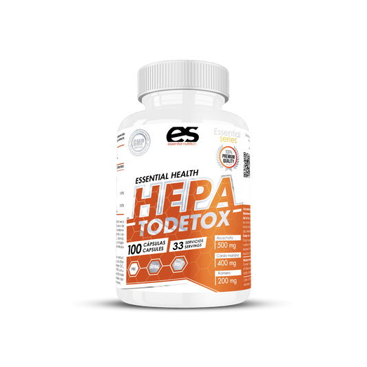 ESSENTIAL HEPATODETOX 100 CÁPSULAS - Detoxificación y cuidado hepático