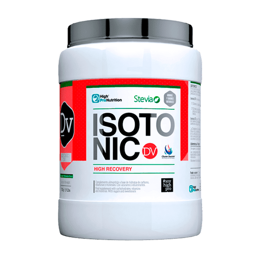 High Pro Isotonic 700 g - Hidratación y energía para entrenamientos intensos. Repone electrolitos y carbohidratos para mejorar rendimiento y resistencia.