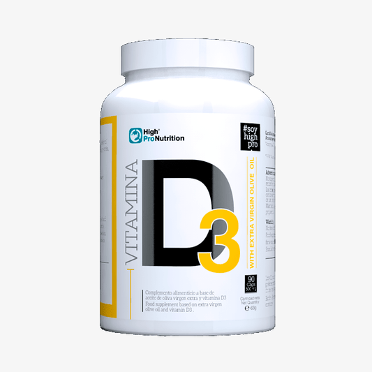 High Pro Vitamina D3 90 perlas - Apoyo óseo, fortalecimiento inmunológico y bienestar general con 2000 UI de vitamina D3 de alta absorción. Ideal para tu salud.